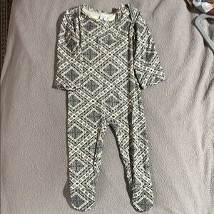 Geometric Patterned Kids One Piece